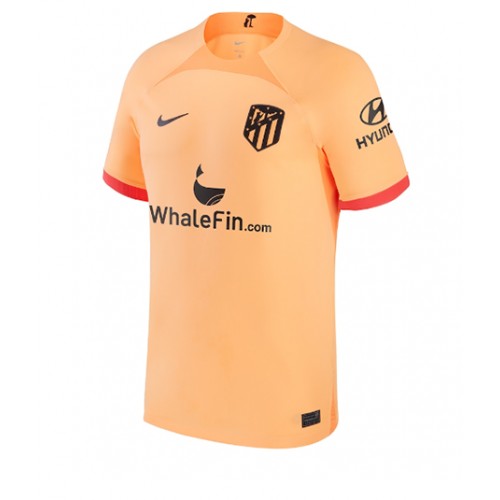 Atletico Madrid Marcos Llorente #14 Tredjedrakt 2022-23 Kortermet Atletico Madrid Marcos Llorente #14 Tredjedrakt 2022-23 Kortermet